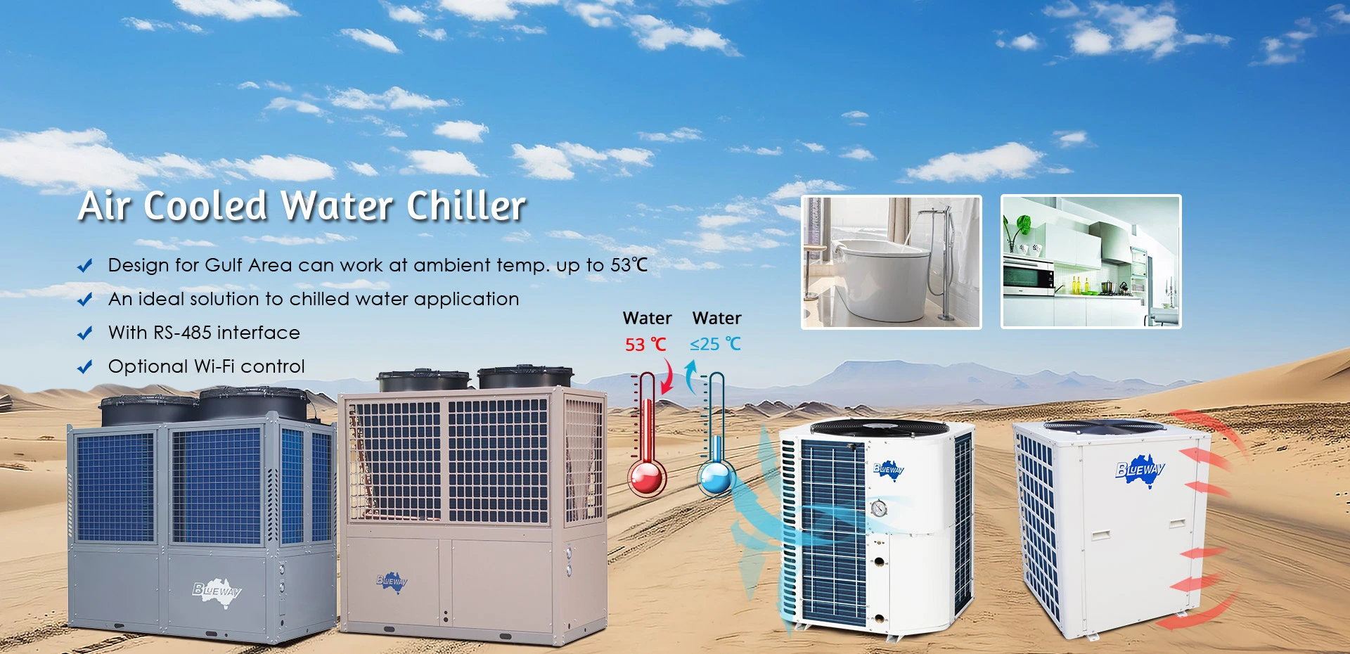 Leverandør af Air Source Water Chiller
