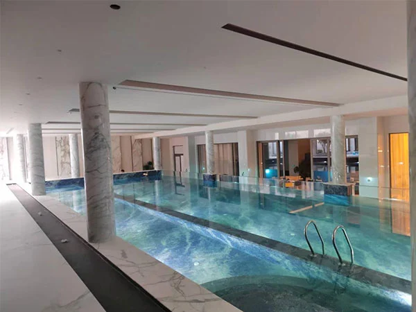 Buleway Villa Indoor Swimming Pool Installation And Renovation Project Emerald Mountain Villas Songshan Lake Dongguan